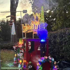 Christmas Light display at  David Road, Lilydale
