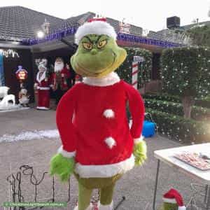 Christmas Light display at 13 Carissa Drive, Botanic Ridge