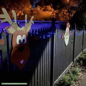 Christmas Light display at 59 Wallace Road, Wantirna South