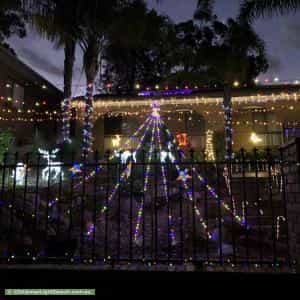 Christmas Light display at 6 Cooinda Crescent, Athelstone
