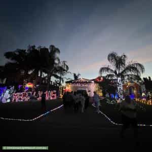 Christmas Light display at  Glenpark Drive, Wonga Park