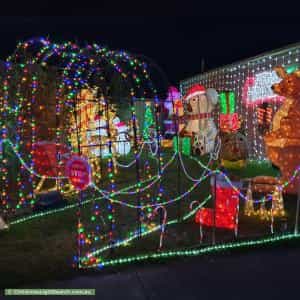 Christmas Light display at 29 Franks Way, Cranbourne North