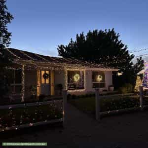 Christmas Light display at 15 Napoleon Way, Greenwith