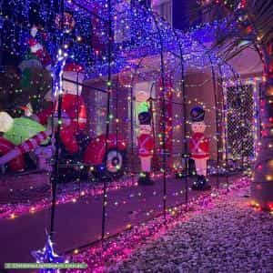 Christmas Light display at 108 Wurundjeri Boulevard, Berwick