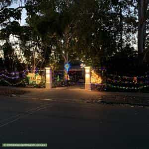 Christmas Light display at 22 Rossington Avenue, Myrtle Bank
