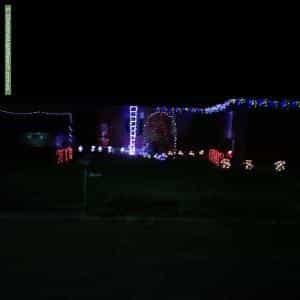 Christmas Light display at 15 Starling Street, Murray Bridge