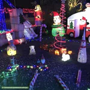 Christmas Light display at 31 Bindoon Loop, Huntingdale