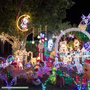 Christmas Light display at 101 Kempsie Road, Upper Mount Gravatt
