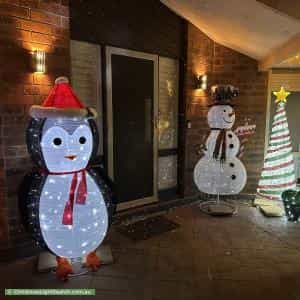 Christmas Light display at 14 Polar Court, Greenwith