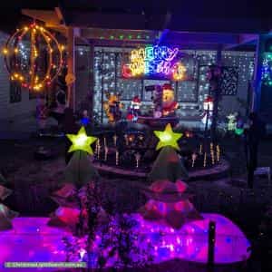 Christmas Light display at 19 Butler Street, Mallala