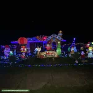 Christmas Light display at 1 Jones Drive, Sebastopol