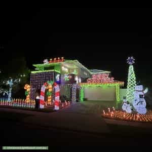 Christmas Light display at 6 Kirkwood Crescent, Colebee