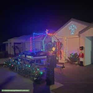 Christmas Light display at 17 Zamia Rise, Yanchep