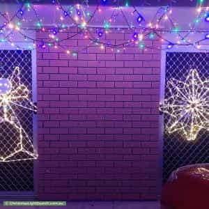 Christmas Light display at 55 Cupania Street, Algester