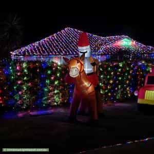Christmas Light display at 38 Pentecost Place, Redland Bay