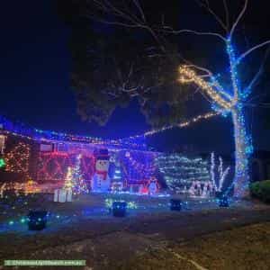 Christmas Light display at 6 Stephen Crescent, Christie Downs