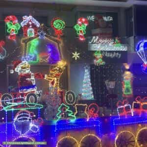 Christmas Light display at 37 Noalimba Crescent, Bateman