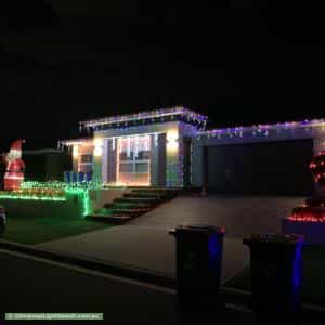 Christmas Light display at  Thorpe Circuit, Oran Park