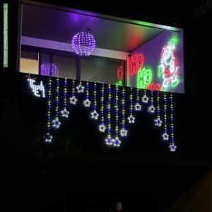 Christmas Light display at 2 Newberry Avenue, Bonbeach