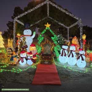 Christmas Light display at 191 Mirrabooka Avenue, Balga