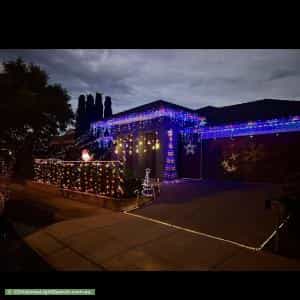 Christmas Light display at 88 Light Avenue, Munno Para