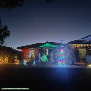 Christmas Light display at 210 Fendam Street, Port Kennedy