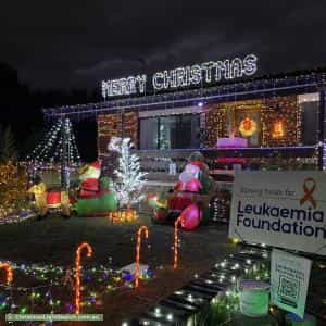 Christmas Light display at 16 Stacy Street, Gowrie