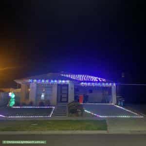 Christmas Light display at 1 Domain Drive, Beveridge