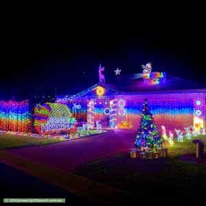 Christmas Light display at 12 Alpinia Terrace, Mount Sheridan