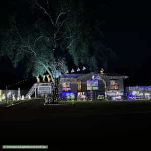 Christmas Light display at 10 George Street, Old Junee