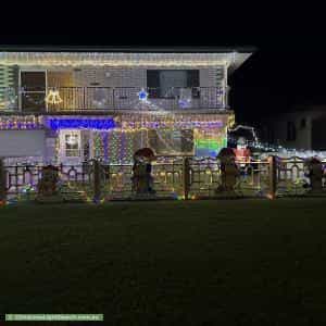 Christmas Light display at 165 Munro Street, Ayr