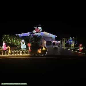 Christmas Light display at 27 Speculation Street, Smithfield