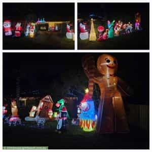 Christmas Light display at 22 Maurice Court, Eagleby