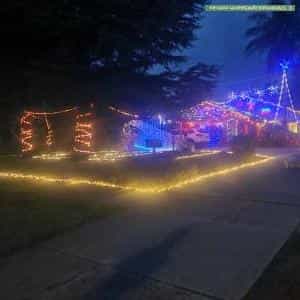 Christmas Light display at 461 Lake Albert Road, Lake Albert