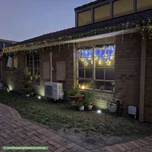 Christmas Light display at 129 Wungan Street, Macleod