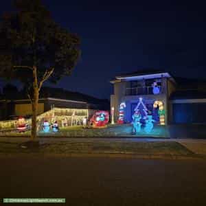 Christmas Light display at 57 Frankland Street, Clyde North