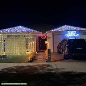 Christmas Light display at 21 Lockhart Street, Coodanup