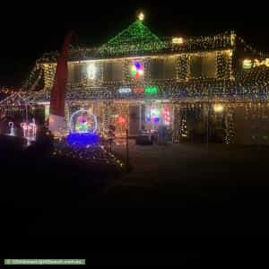 Christmas Light display at 4 Willmott Place, Glenmore Park