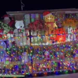 Christmas Light display at  Yandina Road, Hoppers Crossing