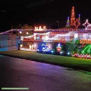 Christmas Light display at 3 Dion Drive, Eagleby
