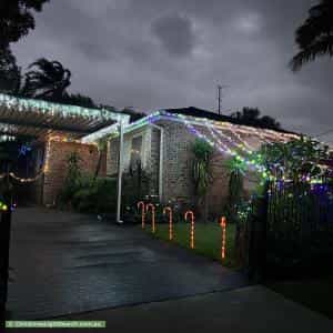 Christmas Light display at 45 Kawana Avenue, Blue Haven