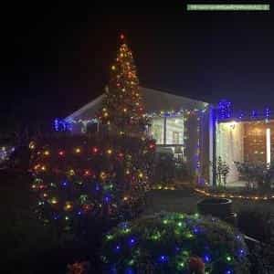 Christmas Light display at 17 Sainsbury Street, Wanniassa