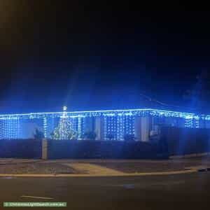 Christmas Light display at 142 Petherton Road, Andrews Farm