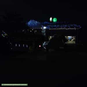 Christmas Light display at 14 Gardener Drive, Point Cook