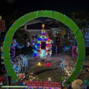 Christmas Light display at 30 Lancer Way, Alexander Heights