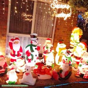 Christmas Light display at  Fleetwood Drive, Narre Warren