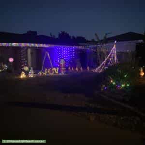 Christmas Light display at  Highgate Mews, Blakeview