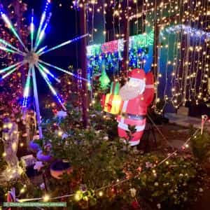 Christmas Light display at 69 Castella Drive, Caversham