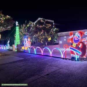 Christmas Light display at  Kitchin Road, South Morang