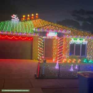 Christmas Light display at 2 Medieval Crescent, Mooroopna